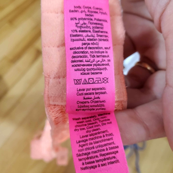 Orange La Senza Bralette Size XL - Picture 5 of 7